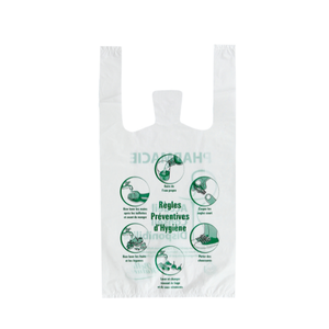 Bolsas de camiseta ecológicas y biodegradables diseñadas para promociones empresariales, uso minorista y campañas de marketing de marcas sostenibles. - Product Image 4