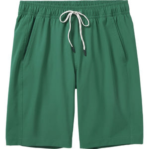 Shorts de bain simples pour hommes de couleur verte, logo personnalisé, séchage rapide, style boardshorts, nouvelle collection été. - Product Image 6