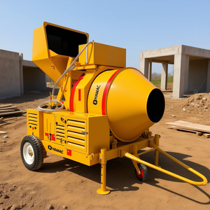 Bétonnière mobile auto-chargeante à moteur diesel JZR350, capacité 350L, pour travaux de construction - Product Image 3