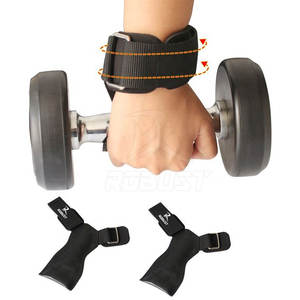 สายรัดมือยกน้ำหนักหนังวัว ระบายอากาศได้ดี สำหรับออกกำลังกายและฟิตเนส จับถนัดมือ - Product Image 4