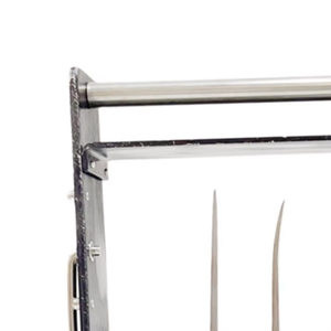 ชั้นวางอุปกรณ์ผ่าตัดแบบออสตีโอโทม ยี่ห้อพรีเมียม สมิธ-ปีเตอร์เซน ทำจากสแตนเลสสตีล สามารถนึ่งฆ่าเชื้อได้ ใช้สำหรับจัดเก็บอุปกรณ์ผ่าตัดแบบออสตีโอโทม สำหรับชุดอุปกรณ์ศัลยกรรมกระดูก - Product Image 4