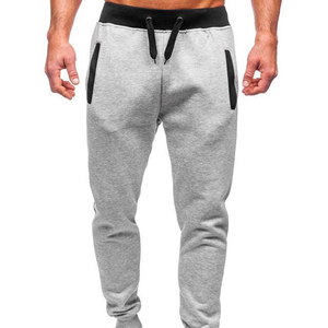 Pantalones de Hombre, Elásticos, Cintura Media, de Algodón, Pantalones Cargo con Bolsillos, Pantalones Deportivos Casuales de Felpa - Product Image 5