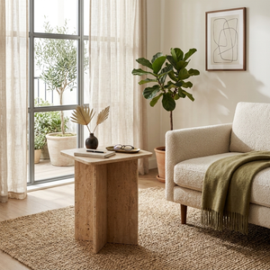 Mesa Auxiliar de Mármol Fabricada en Fábrica para B2B - Product Image 2