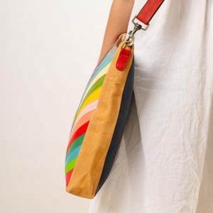 Femmes Vintage Tan véritable daim cuir botte point sac à bandoulière unique Laser gaufrage concepteur sac à main Western peau de vache cheveux - Product Image 2