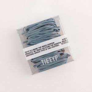 ยางรัดผม TIETYP สีพื้น เรียบง่าย ทันสมัย ใช้ได้ทุกวัน สำหรับผู้หญิง บรรจุกล่อง ผลิตในเกาหลี - Product Image 2