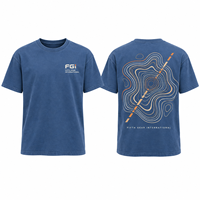 Fabricants de vêtements OEM – T-shirts surdimensionnés respirants 100 % coton 240 GSM avec motifs imprimés de marque, grammage lourd