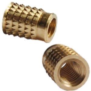 Metal Die Casting Brass Moulding Insert Resin Composites Precision Threaded Metal Bushings High Strength <b>Fasteners</b> - Product Image 2