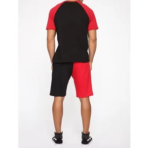 Conjuntos de Camiseta y Pantalones Cortos de Algodón para Hombre, de Verano, con Logotipo Personalizado, de Alta Calidad, Conjunto Deportivo de 2 Piezas - Product Image 5