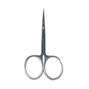 Russian sharp scissors Classical Stainless Steel Eyelash EyeBrow Scissors High Quality Steel Cuticle Lash Hair Remover Scissors