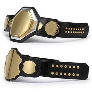 Ceinture de championnat MMA, réplique personnalisée, ceinture de récompense pour la lutte professionnelle, 100% cuir véritable, personnalisable - Product Image 3