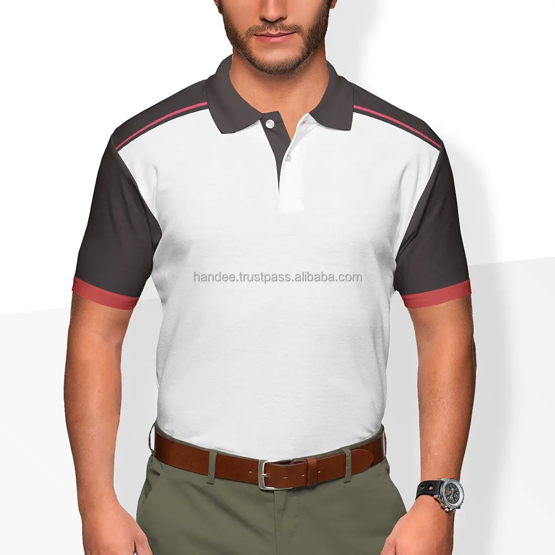 Hot Sale Amazon Choice Golf Clothing Men's Polo Shirt Plus Size Wholesale T-shirts Golf Shirts For Men Performance Cool Fabric