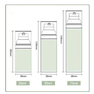 Large-capacity Plastic <b>Bottles</b> Airless Custom-manufactured 30ML 50ML 75ML 100ML <b>Dispenser</b> <b>Bottles</b> for Serums and Lotions - Product Image 6