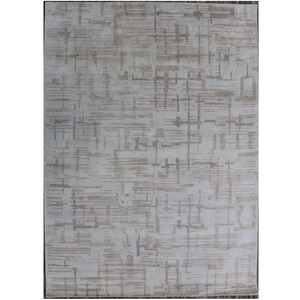 Ensembles de tapis en laine anciens noués à la main 8x10, motif abstrait multicolore, tapis tissé pour salon et maison en coton - Product Image 1