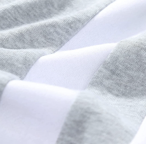 Sudadera Personalizada con Logotipo para Hombre, Cuello Redondo, Felpa a Rayas, 100% Algodón, Letra Bordada, Estilo Urbano de Invierno - Product Image 5