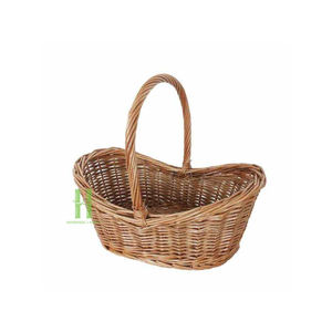 Handmade Heap Wholesome Wicker Eco-Friendly Basket Woven Hanging Storage Bag Shopping Picnic Christmas Decorations Gifts - Product Image 4