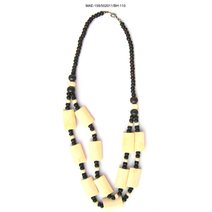 Collar de Cadena con Cuentas en Forma de Corazón Geométrico, Estilo Étnico Multicapa, Accesorio de Moda Unisex a Precio de Mayoreo - Product Image 2