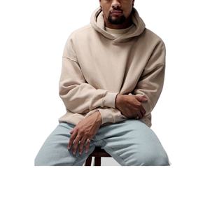 Sweat-shirts surdimensionnés décontractés pour hommes avec logo personnalisé Sweat à capuche tricoté GSM vierge Fabrication directe en usine De BD - Product Image 4