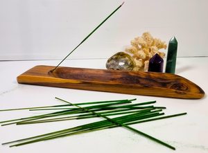 Top Trending Hand Crafted Wooden <b>Incense</b> Stick Burner. <b>Incense</b> <b>Holder</b>. - Product Image 1