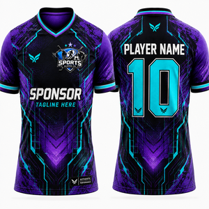 Nueva Camiseta de Fútbol Profesional con Construcción Transpirable, Movilidad Mejorada e Innovación Deportiva Moderna - Product Image 1