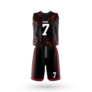 Uniforme de Baloncesto Personalizado al por Mayor para Hombre, Conjunto de Camiseta y Pantalones Cortos de Secado Rápido, Transpirable, de Poliéster, Ropa Deportiva de Equipo, Fabricante OEM - Product Image 5