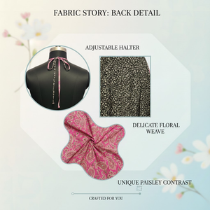 Vestido Largo Estampado Floral Estilo Boho para Mujer |   Vestido de Verano con Tirantes Finos |   Vestido Largo Informal para Fiesta en la Playa - Product Image 6