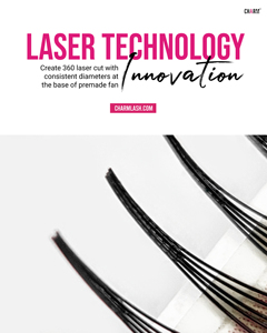 Extensions de cils coréennes en PBT Charmlash en gros, bouquets de cils préfabriqués, boîtes à cils découpées au laser 3D, base pointue pour une meilleure rétention 3D-20D - Product Image 3