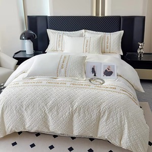 Ensemble de literie en coton à prix d'usine pour la décoration de la chambre à coucher, ensembles de couettes - Product Image 2