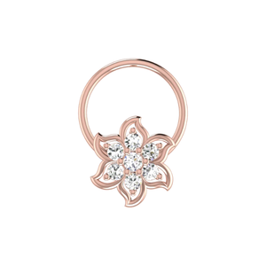 SOLITAIREKART - Piercing de Nariz con Diamante Natural de 0.07 Quilates, Color HI, Claridad VS-SI, Fine Grillz - Product Image 2