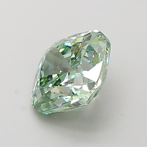 Diamant de laboratoire CVD vert vif fantaisie modifié taille coussin carré de 1,51 carat, clarté VS1, excellente taille, pierre précieuse de luxe pour bijoux - Product Image 2