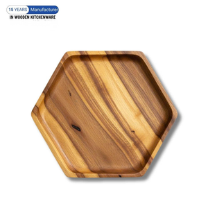 Posavasos de Madera Thanh Tung Thinh (2 Piezas) Ecológicos, Modernos, Redondos y Cuadrados, Duraderos y Reutilizables, Accesorios para Bar - Product Image 4