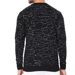 Sudadera de Cuello Redondo para Hombre al por Mayor, Logotipo Personalizado, Fabricante OEM, Proveedor de Ropa Urbana de Algodón Grueso de Primera Calidad - Product Image 2
