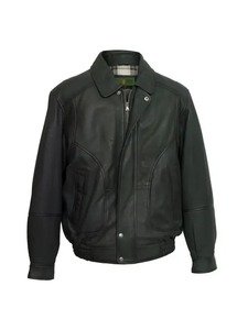 Chaqueta de cuero estilo blusón para hombre Tallinn - Product Image 1