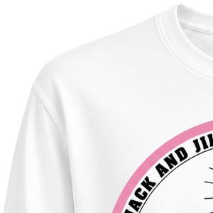 เสื้อสเวตเชิ้ตคอกลมปักลายตราสัญลักษณ์ไวท์แจ็คแอนด์จิล แขนยาว ผ้าฟลีซลำลอง พร้อมปลายแขนและชายเสื้อแบบริบ - Product Image 3