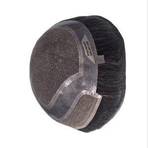 Taz Hair BD Prótesis Capilar de Cabello Humano Remy Indio con Onda Natural y Frente de Encaje, Calidad Premium - Product Image 4