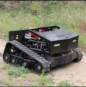 Livraison gratuite, tondeuse à gazon robotisée certifiée CE, tondeuse à gazon automatique à braquage zéro, Y16-650, tondeuse à gazon télécommandée Y16-650 Remo - Product Image 1