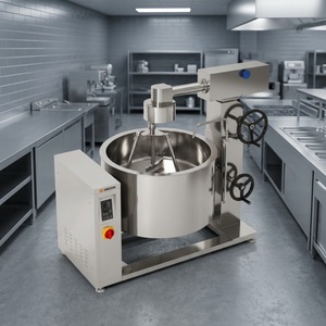 Olla de vapor con inducción y revestimiento giratorio Amicook 380V/440V, modelo de gran capacidad, electrodoméstico de cocina profesional, estufa de gas robusta - Product Image 6