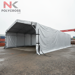 ผ้าใบคลุมขนาดใหญ่พิเศษ แข็งแรง ทนทาน กันลม กันฝุ่น สำหรับงานขนส่งและโลจิสติกส์ ส่งออก - Product Image 3