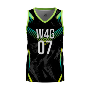 Maillot de basket-ball unisexe sur mesure pour adultes, taille plus, nom de l'équipe imprimé par transfert thermique, respirant, vêtements d'entraînement de basket-ball - Product Image 4