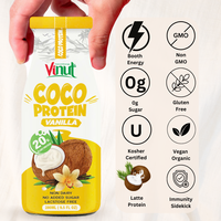 Lait protéiné à la noix de coco et à la vanille 280ml 20g de protéines Fabricant de boissons OEM ODM Marque privée