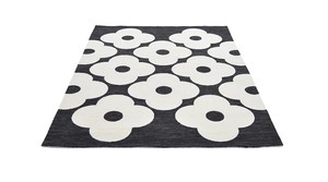 Alfombra Moderna Personalizada de Lana de Pelo Largo, Reversible, Antideslizante, Hecha a Mano, Lavable, para Sala de Estar, Hogar, Picnic - Product Image 4