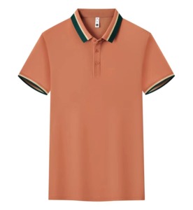 Polo à manches courtes pour homme avec logo personnalisé, couleur unie, tissu Oxford en coton, respirant, design boutonné, coupe classique, OEM - Product Image 6