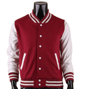 Chaqueta Varsity para Hombre, Ropa de Exterior, Última Tendencia, Antiarrugas, Color Sólido, Calidad Premium, Precio Económico - Product Image 1