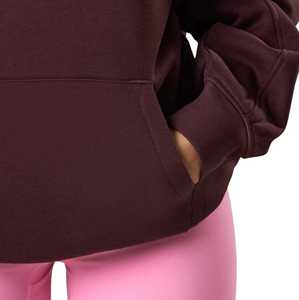 Plum <b>Hoodie</b> Women Fleece Pullover Long Sleeve Casual Streetwear Relaxed Fit Cozy Everyday Fashion Wear - Product Image 5