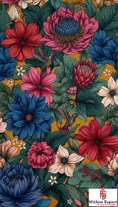 Tela de Poliéster Estampada Digital Personalizada, Material Textil Suave y Duradero de Primera Calidad para Vestidos, Decoración del Hogar y Fabricación - Product Image 4