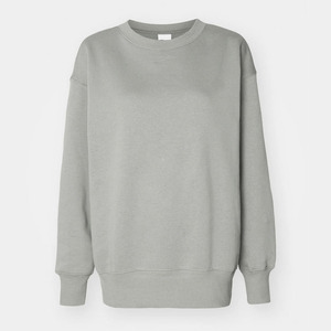 Sudadera Unisex de Cuello Redondo, Corte Regular, Felpa, Color Sólido, Tejido de Poliéster/Algodón, Informal, para Invierno, Transpirable y de Secado Rápido - Product Image 6