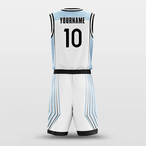 Jersey de Baloncesto Personalizado Hecho en Pakistán para Hombre, Uniforme de Baloncesto Personalizado de Poliéster de Alta Calidad para Entrenamiento - Product Image 4