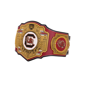 South Carolina Gamecocks Championship Belt Customizable Wrestling Belt High Quality Collectible Sports Title Belt for Fans - Product Image 6