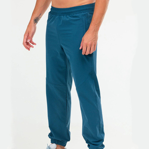Pantalon de survêtement ample à jambe large pour homme, en molleton brossé, idéal par temps froid, personnalisable avec votre marque et votre logo, vente en gros directe usine - Product Image 5