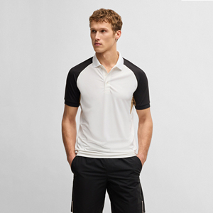 Chemises polo pour hommes avec design patchwork, nouvelle collection, logo personnalisé, couleur unie, respirantes, très vendues - Product Image 6