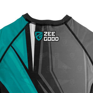 Rashguard de la mejor calidad y material para hombre, ropa de combate, Rashguard de manga corta con estampado personalizado para MMA en venta - Product Image 4